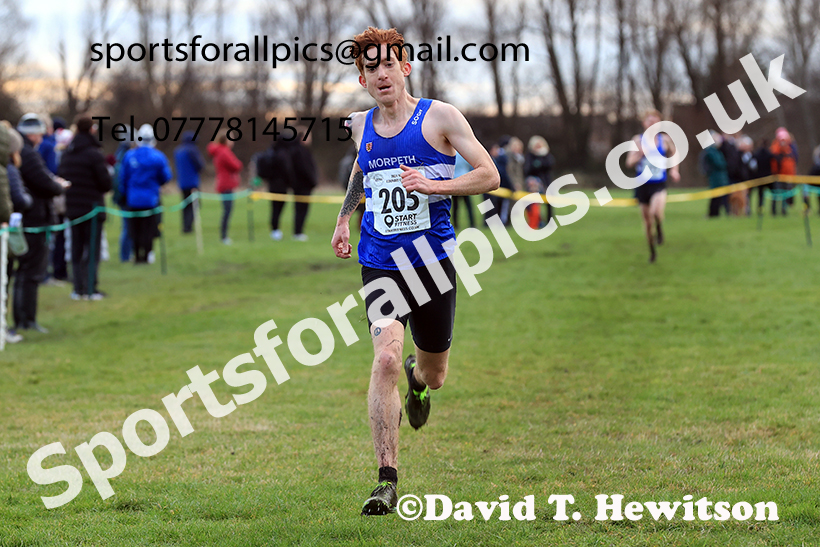 Senior mens 2024 NECAA Cross Country Champs., Temple Park, South Shields. Photo: David T. Hewitson/Sports for All Pics